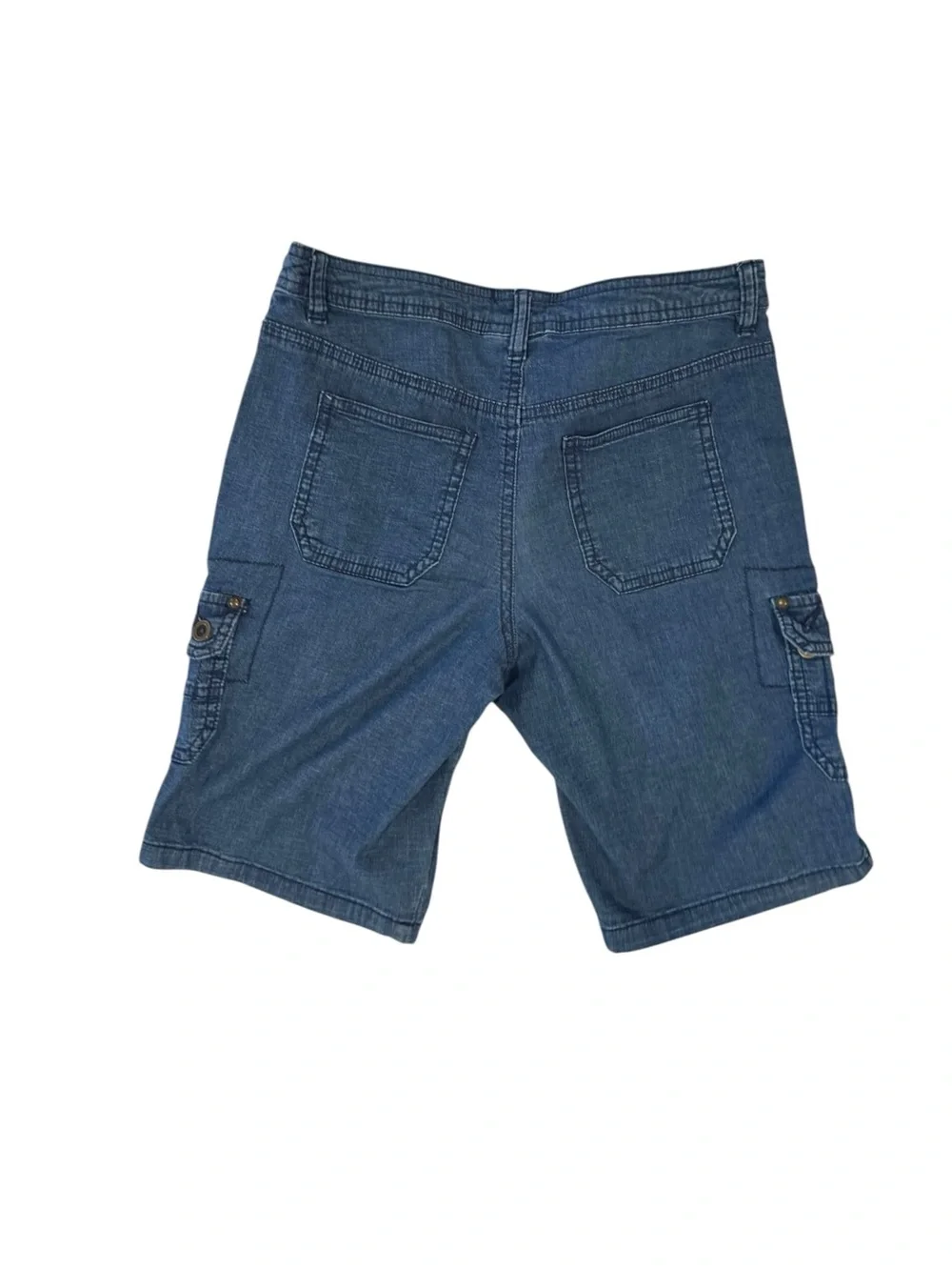 Style & Co. Men's Denim Cargo Shorts in Blue Wash